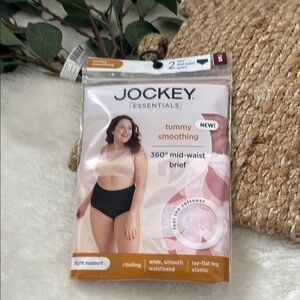 Jockey Black Seamless Panties Intimates